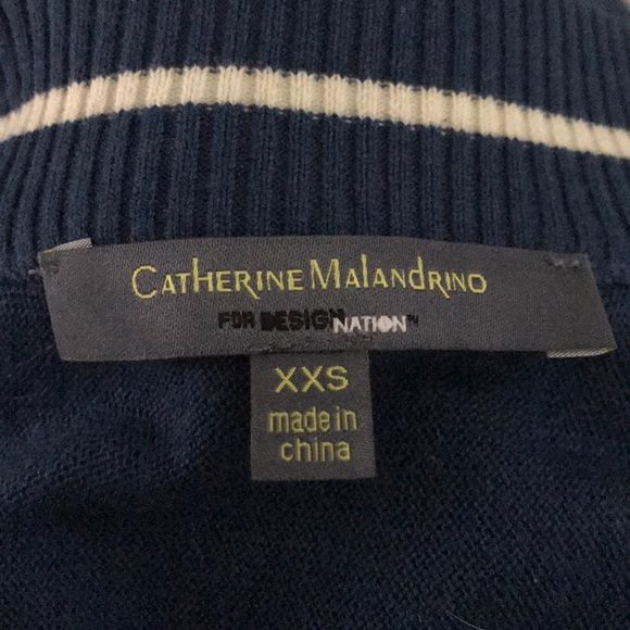 Catherine Malandrino heart locket sweater - Picture 9 of 10